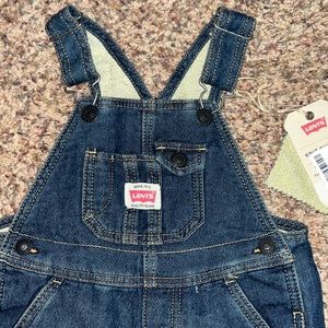 New (with torn tags) Levi’s 24m overalls